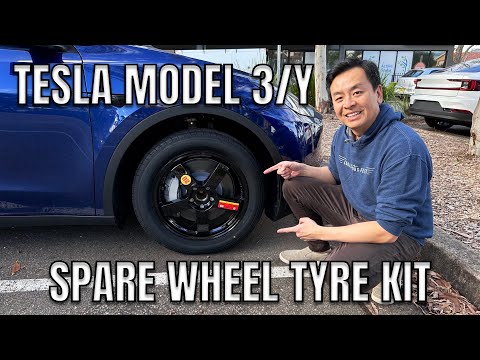Braumach Spare Wheel and Tire for Model Y and Model 3 | RWD LR Perf
