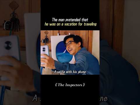 The man pretended that he was on a vacation for traveling.#funny #movie