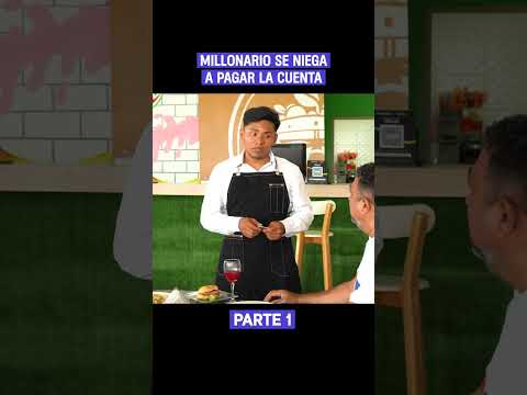 Millonario se niega a pagar la cuenta y el mesero terminó haciendo esto - Parte 1