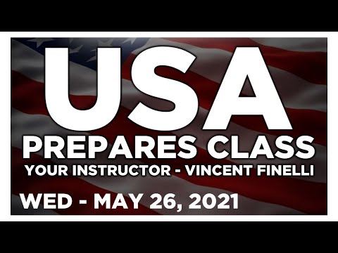 USA PREPARES CLASS (PODCAST) Wednesday 5/26/21: Guineith Isaacs