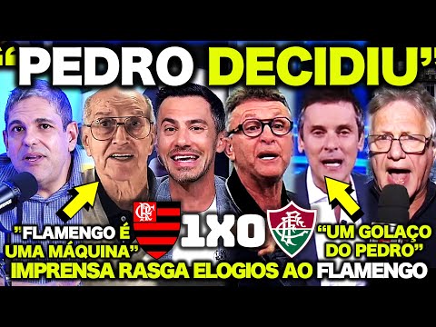 IMPRENSA ESPORTIVA de TODO BRASIL RASGA ELOGIOS ao FLAMENGO ! "FLAMENGO É UMA MÁQUINA COM O PEDRO"