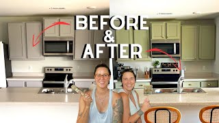 Dream Home Series! DIY kitchen makeover | Sam&Alyssa |