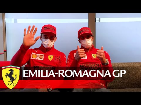 Emilia-Romagna GP - Charles and Carlos? message for the Tifosi