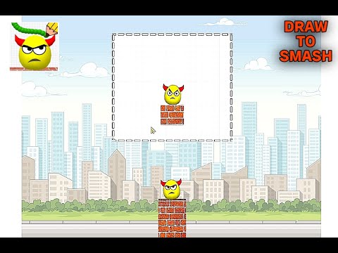 Draw To Smash (Level 1 to 45) Gameplay Walkthrough!