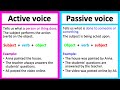 Exploring Active and Passive Voice Usage