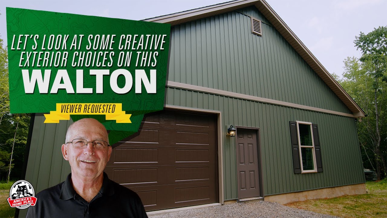 Creative Exterior Choices on a Walton 1B