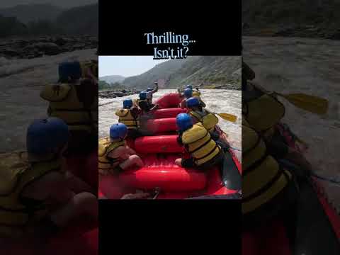 watch the thrilling experience #minivlog #shortvideo #rishikesh #viralvideo