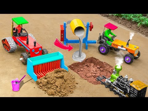 diy tractor Fastest Modern Road Construction Machines | how to make Modern Road Construction