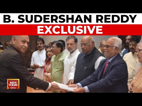 I Am A Candidate Sponsored By Majority Of The Population: B Sudershan Reddy On VP polls