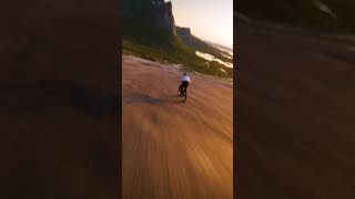 Perfectly Cinematic MTB Sunset 🎬 Babang Deshommes #Shorts #MTB