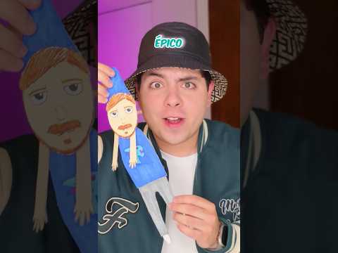 HICE EL MUÑEQUITO DE MR BEAST #shorts