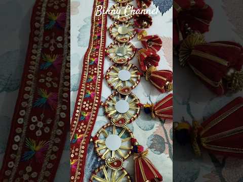 Diy Door Toran #festival #home decor ideas #handmade decor