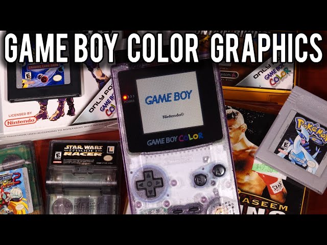 How Graphics worked on the Nintendo Game Boy Color | MVG