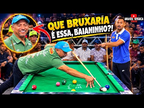 O DIA QUE BAIANINHO METEU ESSA PRA CIMA DO GUGU SEM MEDO E DEIXOU TODOS EM CHOQUE