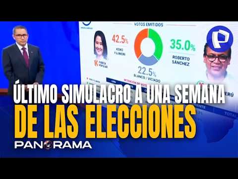 Último simulacro a una semana de las elecciones: CIT presenta sus cifras