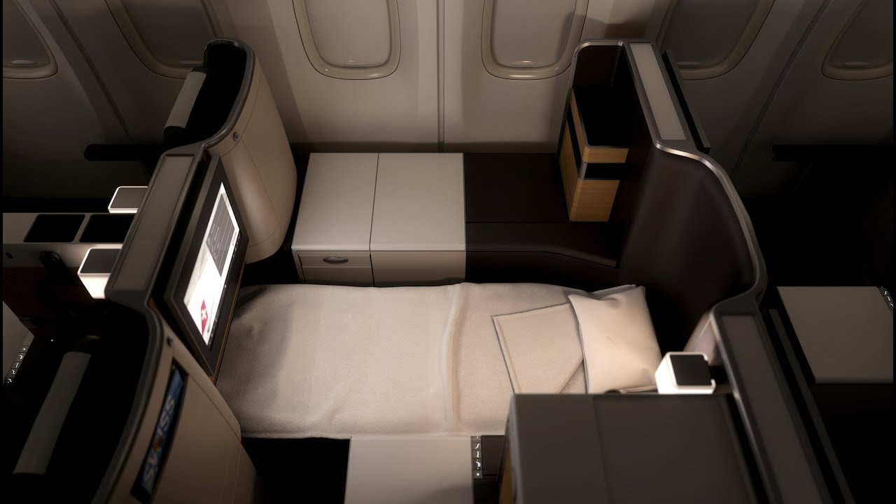 SWISS Boeing B777 Business Class San Francisco to Zrich