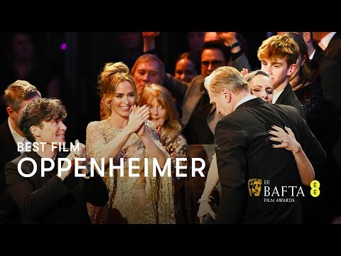 Oppenheimer wins Best Film | EE BAFTA Film Awards 2024