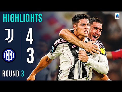 JUVENTUS-INTER 4-3 | HIGHLIGHTS | Youngster Adzic Stunner Wins It At the Death! | Serie A 2025/26 thumbnail