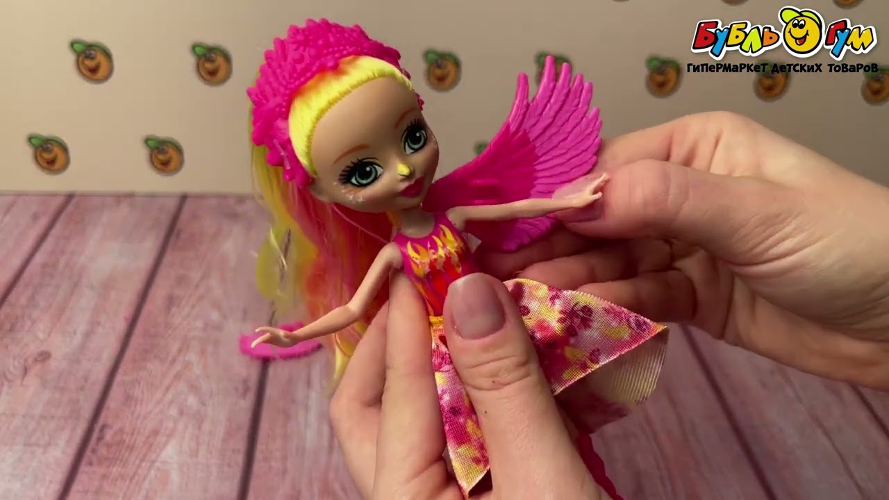 Кукла Enchantimals со зверушкой в ассортименте - видео