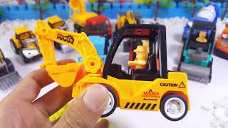 Kids toys | Construction trucks for children | Dump Truck, Excavator, Cement Mixer truck
