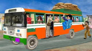 Free Bus Yatra Fake Lady Getup Free Bus Yatra Hindi Kahaniya Hindi Moral Stories Funny Comedy Video
