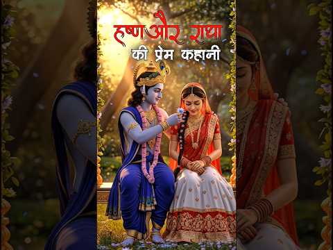 | कृष्ण🧑‍💼और राधा👰की प्रेम कहानी | #krishna #radha #Prem #love| #kahani #shorts #video |