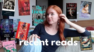 all the books i read and dnfed in july 🖤 romantasy, new releases, unpopular opinions