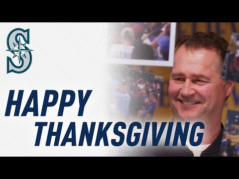 Happy Thanksgiving from the Seattle Mariners video clip