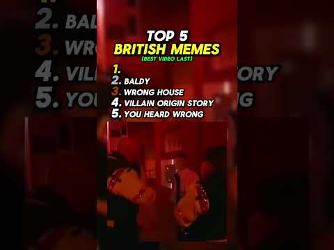 Top 5 British memes top5 british britishhumour britishmemes