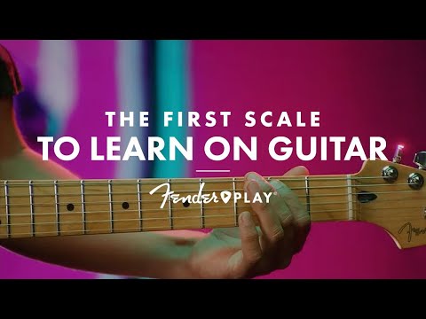 The First Scale To Learn on Guitar | Fender