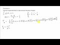 Trapezoidal Rule and Function Values