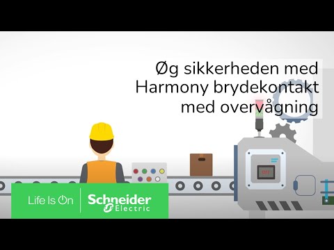 Harmony brydekontakt med overvågning ZBE302 | Schneider Electric