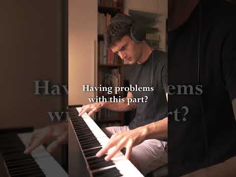 Having trouble with this part? 😔 #piano #classicalmusic #pianotutorial #pianotechnique