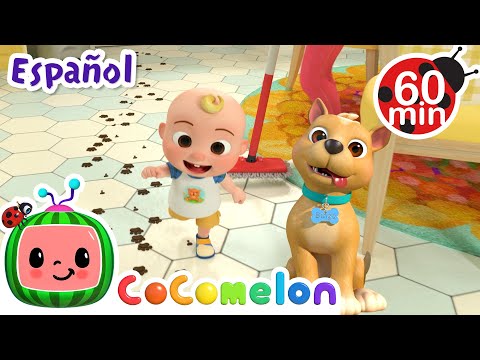 Buscando a Bingo en la casa🐶| Canciones Infantiles🎵| Juega y aprende | Moonbug Español | Cocomelon