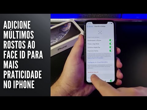 Adicione mais rostos ao Face ID no iPhone