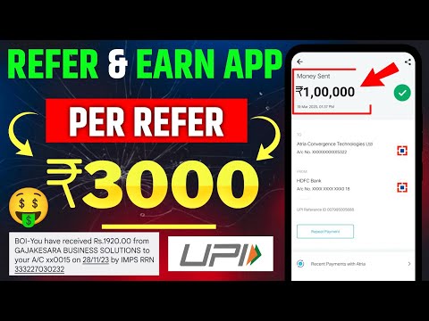 Refer And Earn App | New Earning App Today | Paise Kaise Kamaye |