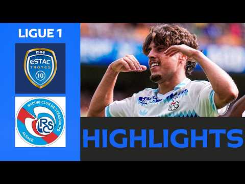 Troyes - Strasbourg | 2-6 | Highlights | <strong>Ligue</strong> <strong>1</strong> 2026-27 | troyes strasbourg