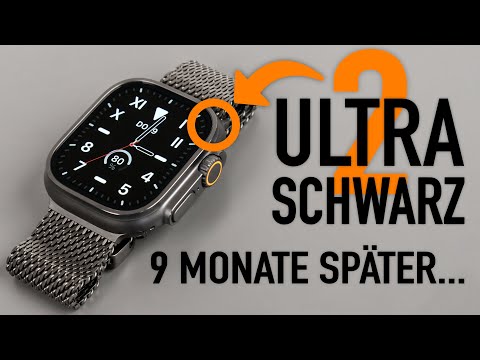 Apple Watch Ultra 2 SCHWARZ - Wie hat sie sich gehalten nach 9 Monaten Alltag?
