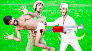 Must Watch Comedy Video 2024 Very Special amazing Funny Video 2024 Injection Wala Comedy Video E202