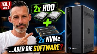 4 Laufwerke in so einem kleinen NAS?! | LincStation E1 im Test