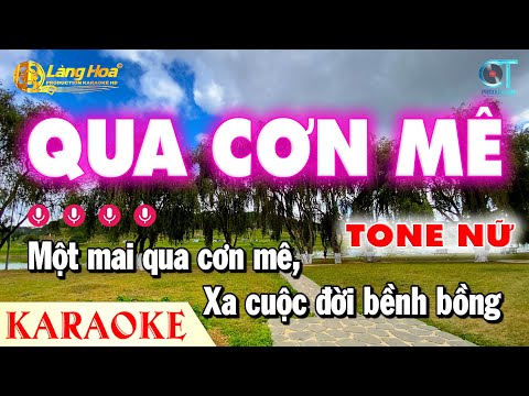 Nhạc Sống Rumba Qua Cơn Mê Tone Nữ | Làng Hoa Karaoke