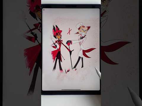 Alastor + Lucifer๐ So itโs Alifer or Lucistor? #hazbinhotel #hazbinhotelalastor #hazbinhotellucifer