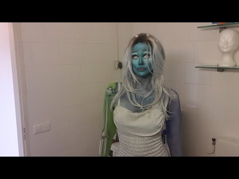 Corpse Bride Halloween Make up Tutorial