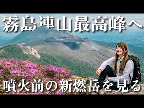 九州にしか咲かない幻の花を求めて霧島連山最高峰へ！