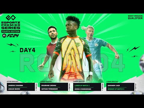 Esportz Premier Series Fourth Edition | Western Region Qualifier | FC 24 | Day 4