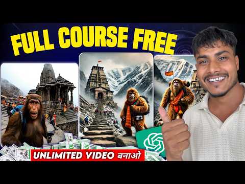 🔥Viral Monkey AI Vlog Video Kaise Banaye | Monkey Vlog | How to Make AI Monkey Vlogs Reels & Shorts