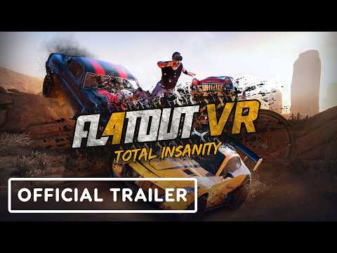 FlatOut 4: Total Insanity VR - Official Early Access Release Date Trailer | VR Games Showcase 2026