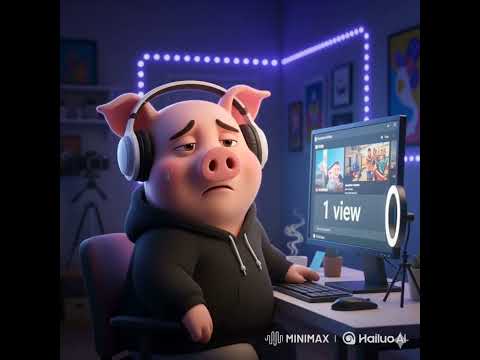 “How Every Small YouTuber Feels 😂🐷” #funnyshorts  #shorts #viralshorts #youtubeshorts
