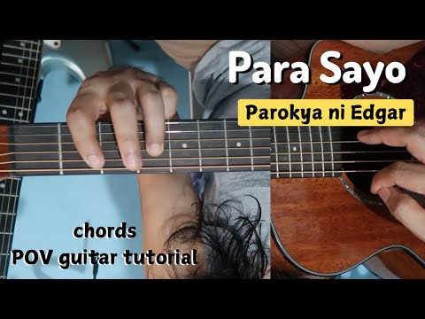 Para Sa'yo chords guitar tutorial (Parokya ni Edgar) ni Pareng Don