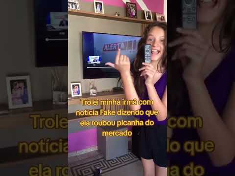 minha irmã que ela pegou e não pagou a picanha do mercado e a polícia esta atrás dela kkk